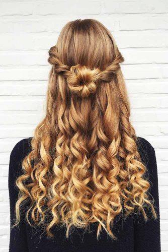 Cute up down hairstyles