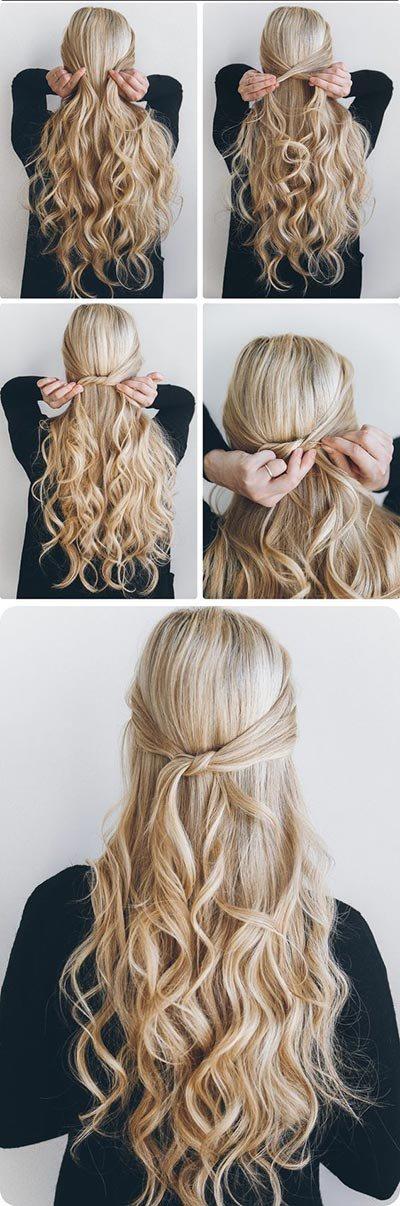 Easy partial updos for long hair easy-partial-updos-for-long-hair-87_17