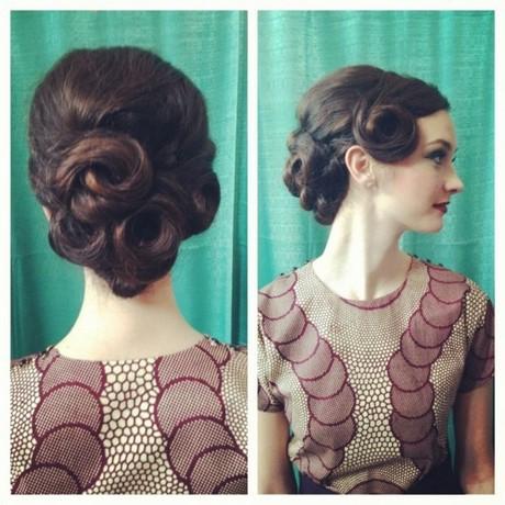 Fifties updo hairstyles