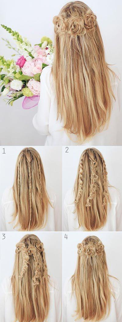 Half down and half up hairstyles half-down-and-half-up-hairstyles-26_16