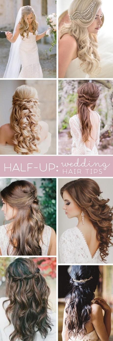 Half hair up wedding half-hair-up-wedding-85_10
