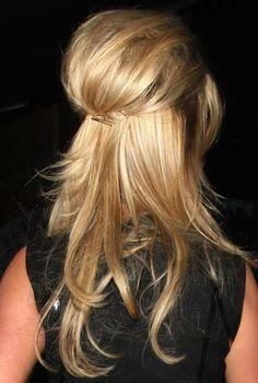 Half pinned up hairstyles half-pinned-up-hairstyles-60_16