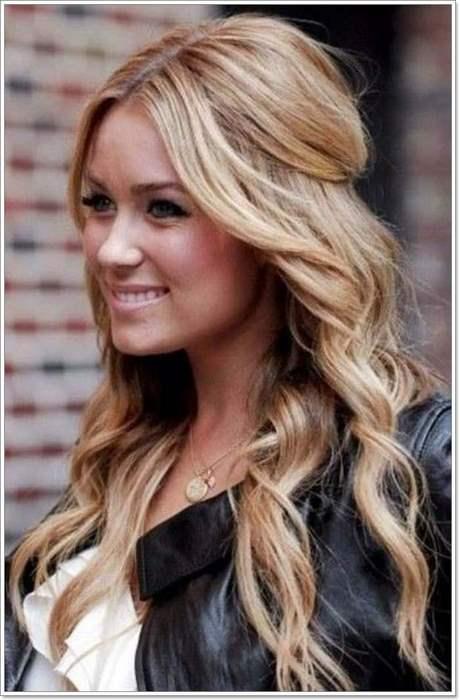 Half pinned up hairstyles half-pinned-up-hairstyles-60_17