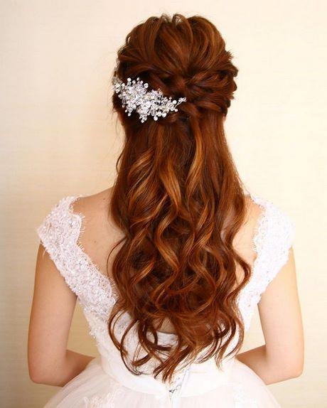 Half up and half down bridal hairstyles half-up-and-half-down-bridal-hairstyles-28_7