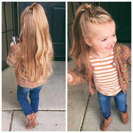 Half up half down hairstyles for kids