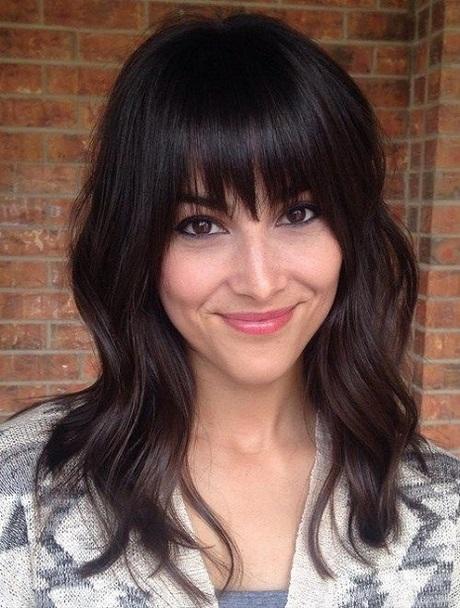 Ladies hairstyles with a fringe