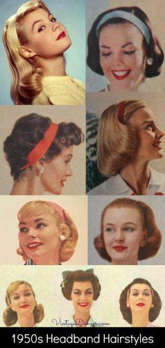 Late 1950s hairstyles