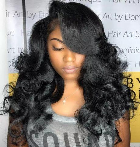 Latest black weave hairstyles