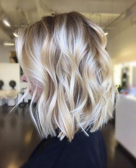Modern blonde hairstyles