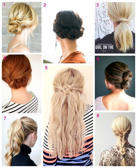Most easiest hairstyles