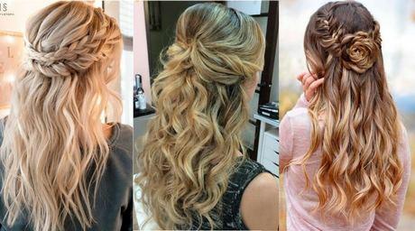 Part up part down hairstyles