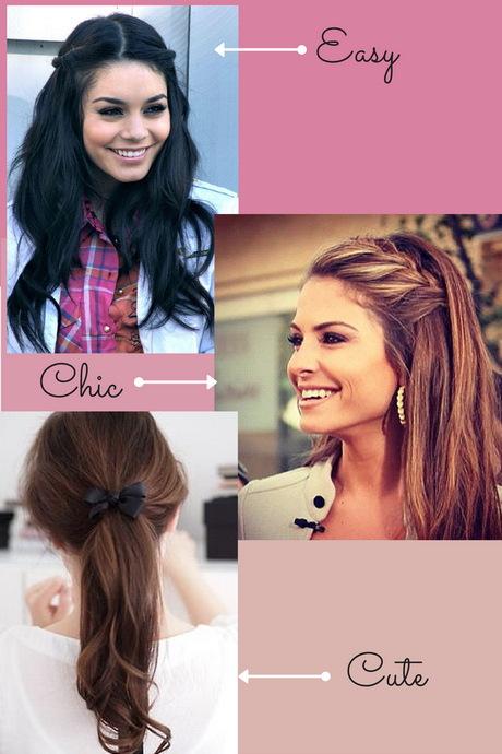 Quick easy pretty hairstyles
