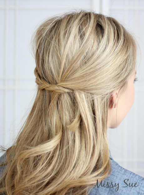 Quick half up hairstyles quick-half-up-hairstyles-72