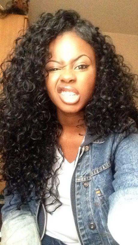 Really curly weave