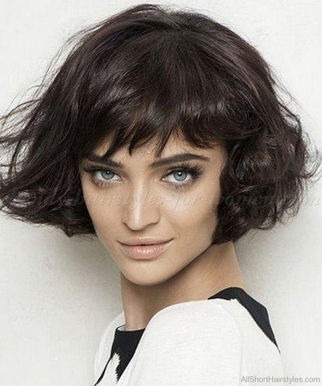 Short curly weave hairstyles with bangs short-curly-weave-hairstyles-with-bangs-06_15