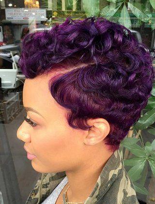 Short hairstyles for women weave