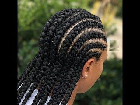 Simple weaving hairstyles