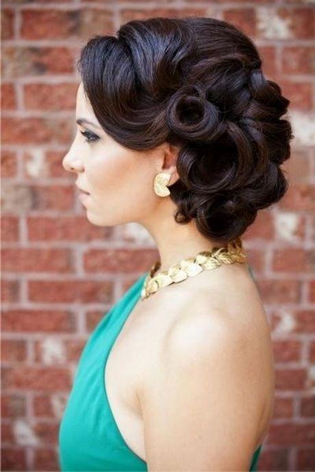 Vintage upstyles for long hair