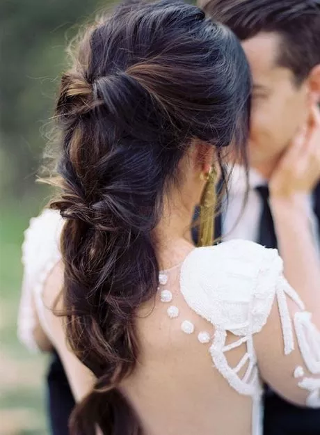 Braided wedding hairstyles for long hair
