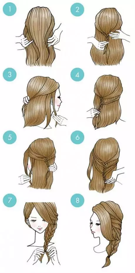 Cool but easy hairstyles