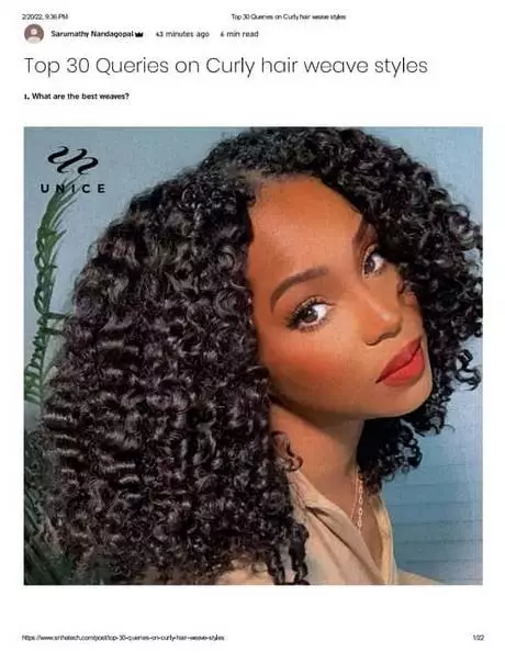 Curly afro weave hairstyles curly-afro-weave-hairstyles-54_15-8-8