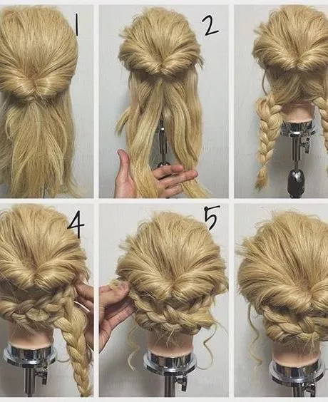Hairstyle easy step