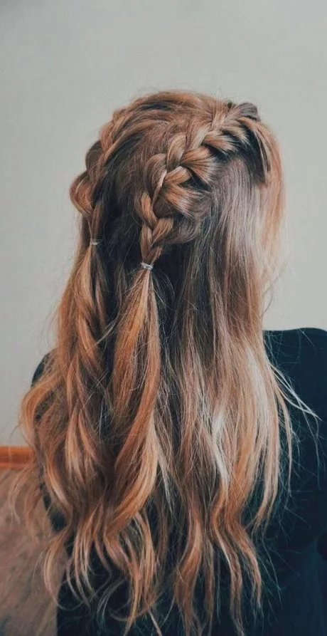 Simple but pretty hairstyles