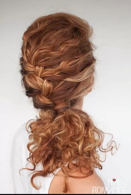 Simple hairstyle for girl at home