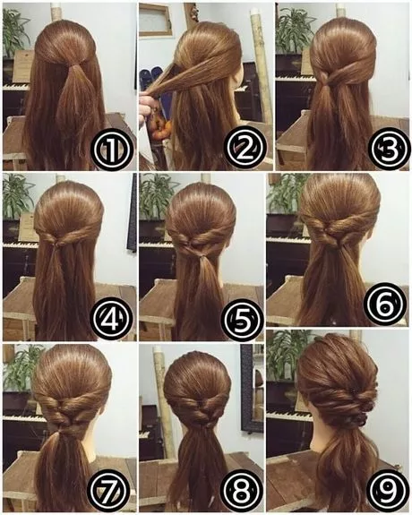 Simple hairstyle for girl at home simple-hairstyle-for-girl-at-home-05_4-12-12