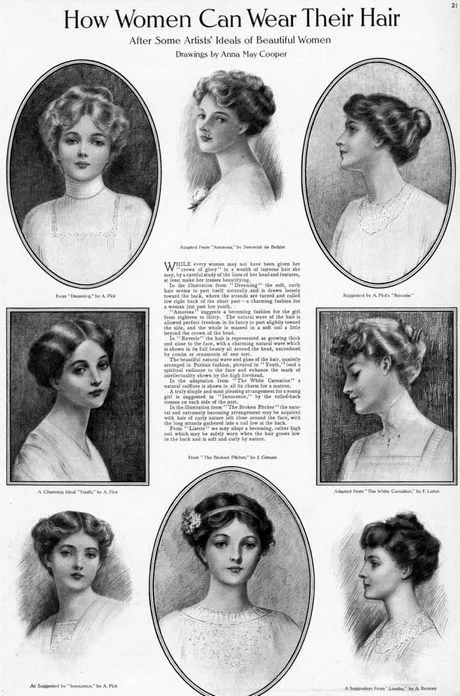 Vintage womens hairstyles
