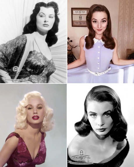 1950s long hairstyles