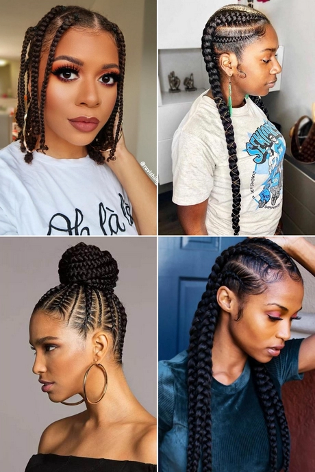 African natural hair braiding styles