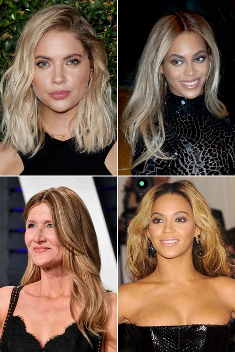 Blonde celebrity hairstyles