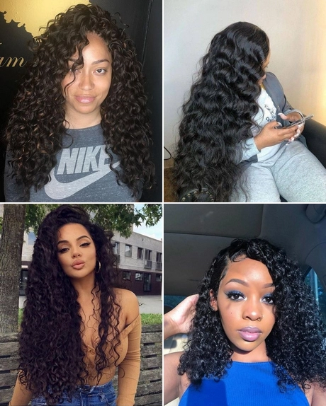 Brazilian curly weave hairstyles
