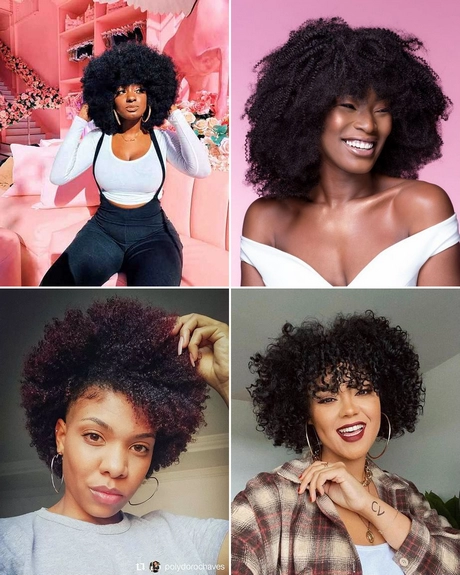 Curly afro weave hairstyles