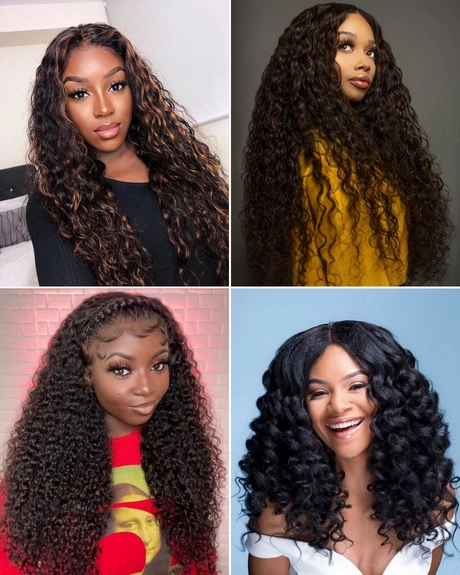 Curly weaves for black hair