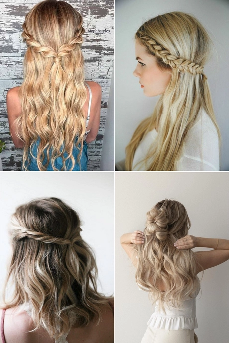 Easy hairstyles with hair down