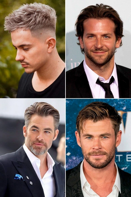 Hollywood hairstyle mens