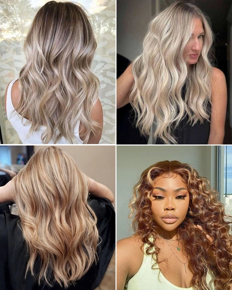 Pictures of blonde hair with highlights