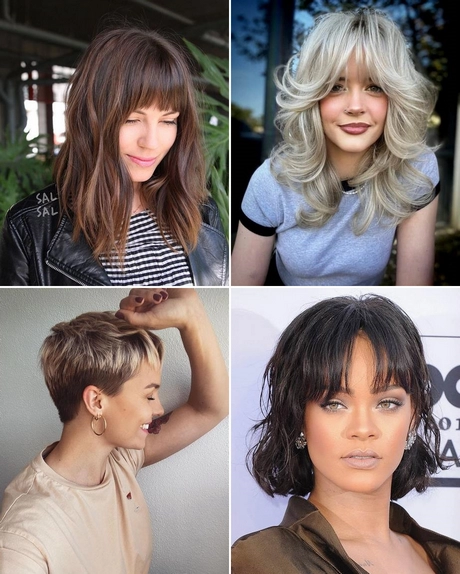 Pictures of haircuts with bangs