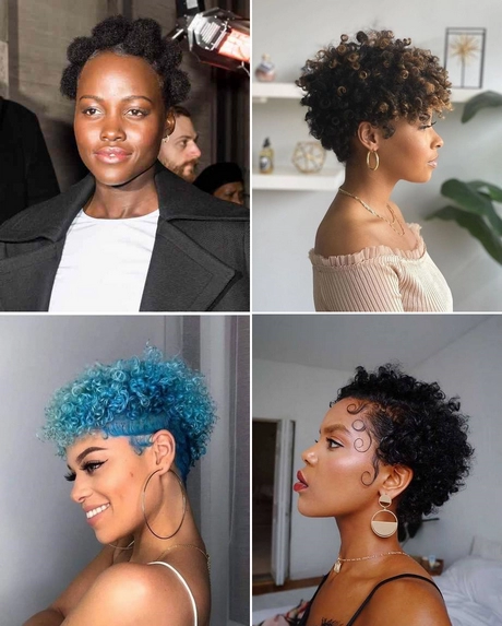 Short curly styles for natural hair