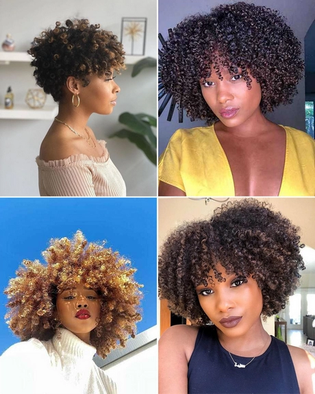 Short curly weave for black women