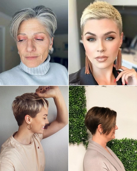 Short pixie hairstyles for fine hair