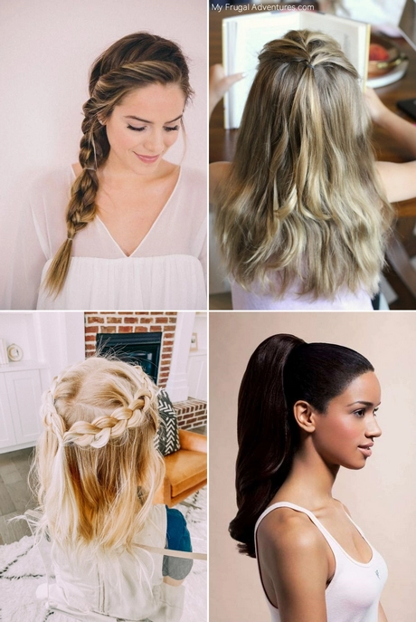 Simple girls hair style