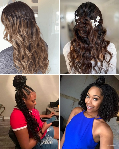 Some up some down hairstyles