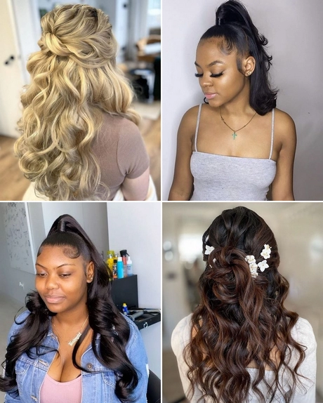 Up and down hairstyles