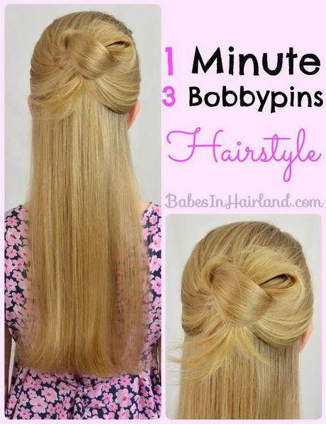 1 minute hairstyles for school 1-minute-hairstyles-for-school-02