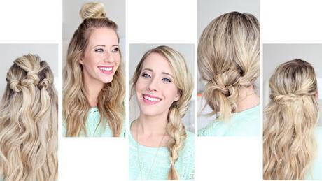 1 minute hairstyles