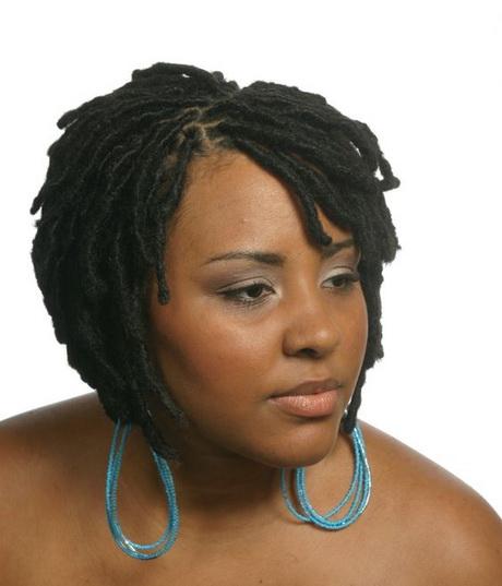 2 hairstyles for short dreads