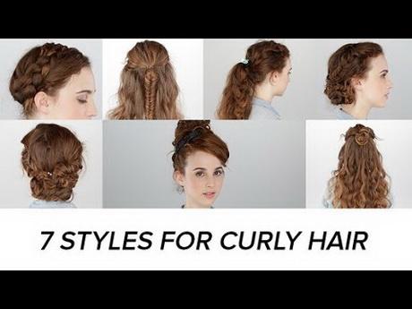 7 hairstyles for curly hair